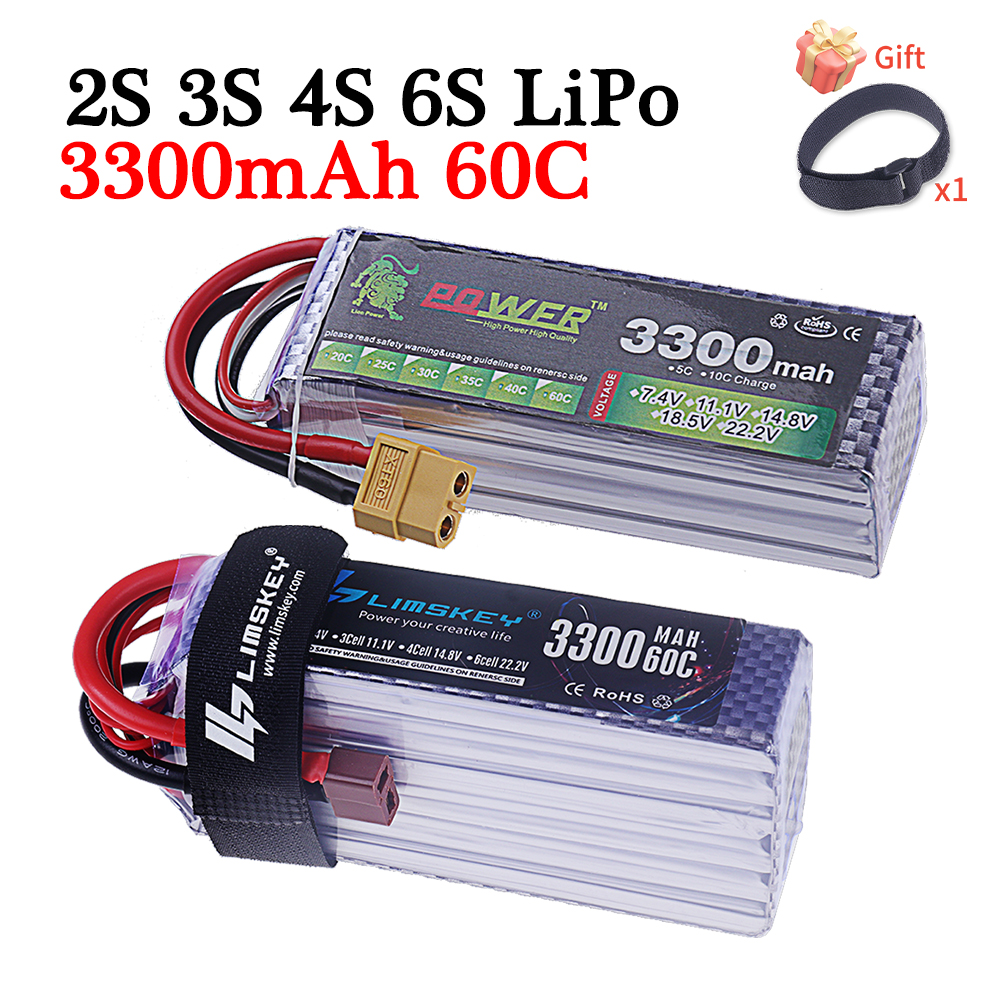 60C Lipo Battery 3300mAh 7.4V  - Drone Battery 6S ulasan dan harga
