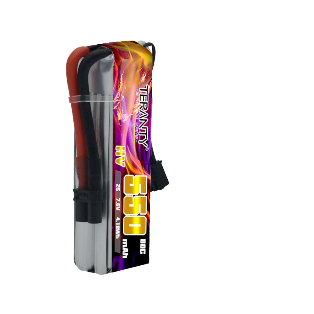TERANTY 2S 7.6V 550mAh 80C HV  - Drone Battery High Voltage ulasan dan harga