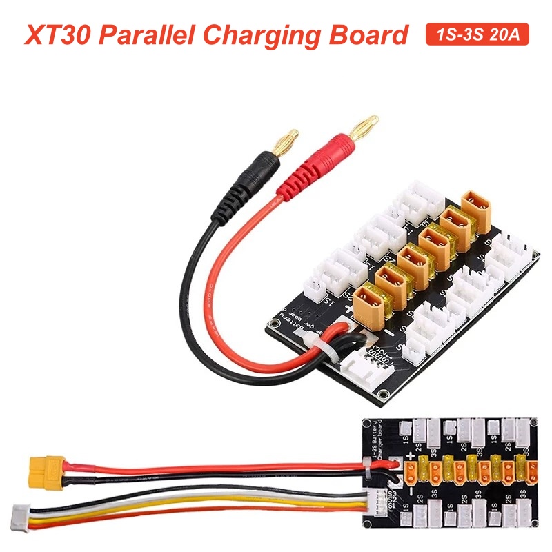 XT30 Plug Lipo Battery Paralle - Drone Battery Parallel Board ulasan dan harga