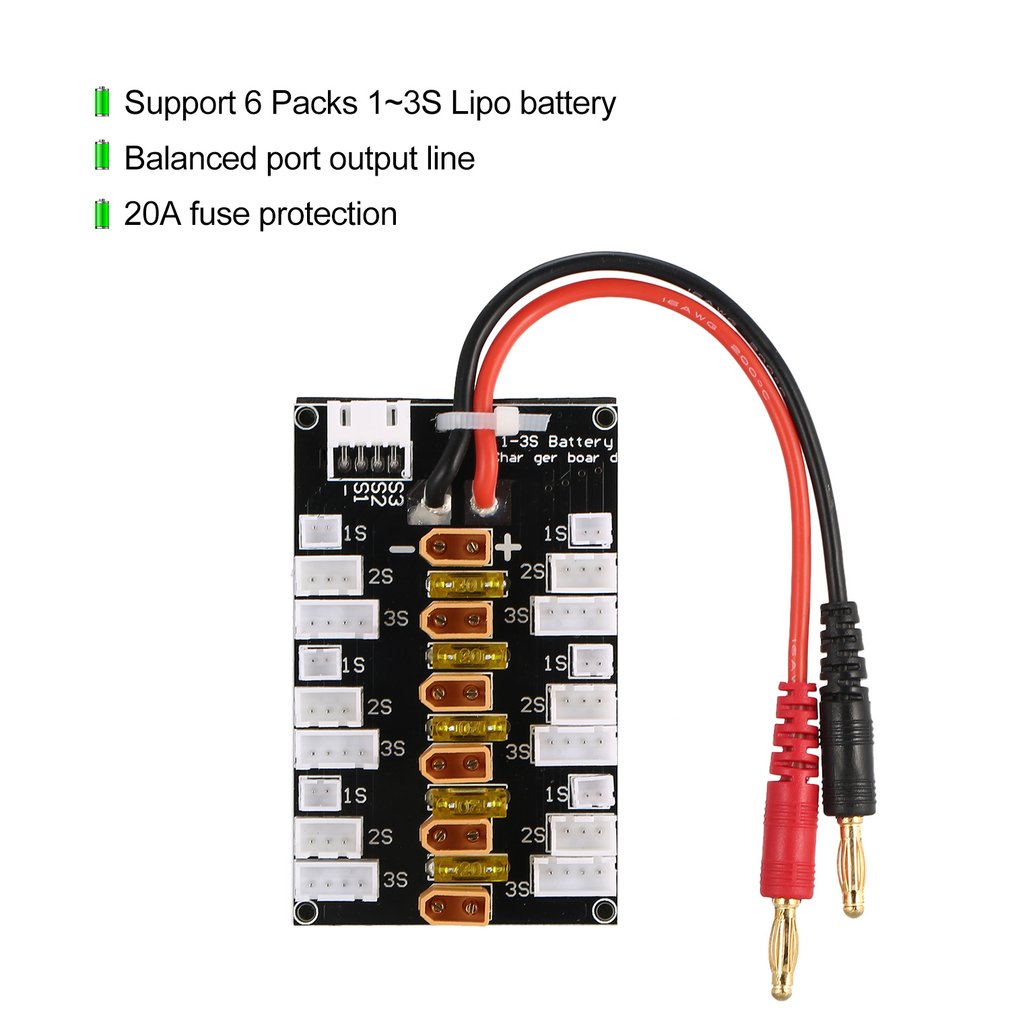 RC Lipo Battery Parallel Charg - Drone Battery Parallel Board ulasan dan harga