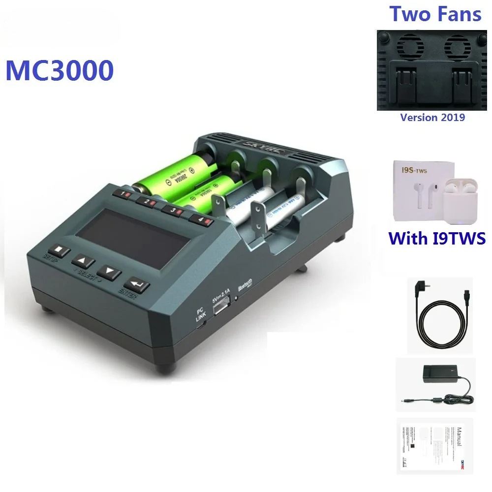 MC3000  Smart 4 Slots LCD Disp - Drone Battery Smart ulasan dan harga