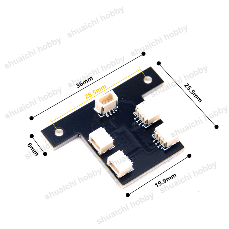 1PCS 4-Channel SH1.0 Plug Para - Drone Battery Parallel Board ulasan dan harga
