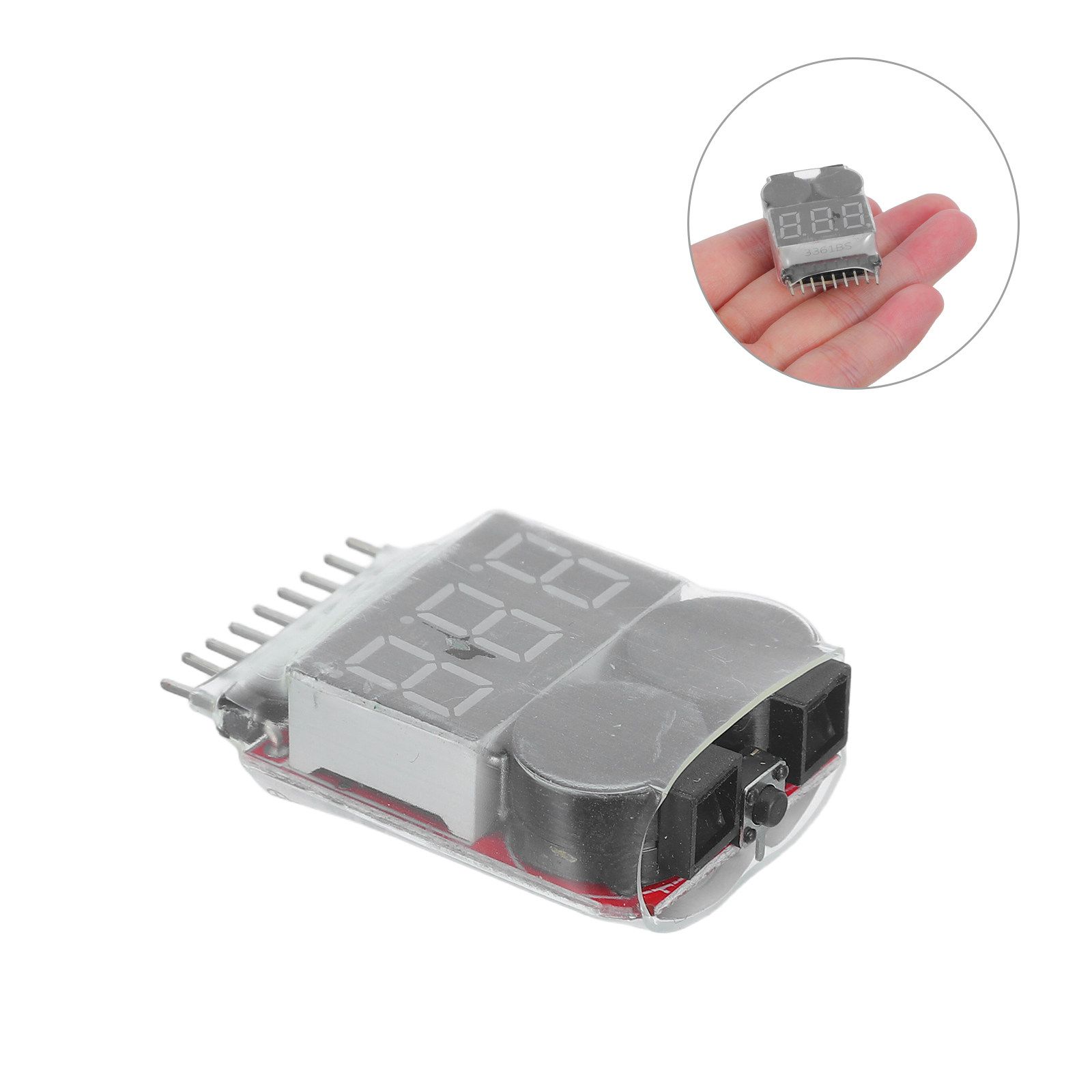 2Pcs Lipo Battery Checker Volt - Drone Battery Voltage Checker ulasan dan harga