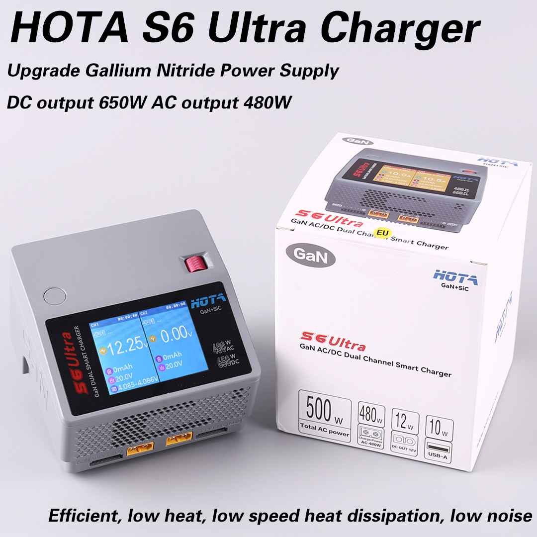 HOTA S6 Ultra Gallium Nitride  - Drone Battery Charger ulasan dan harga
