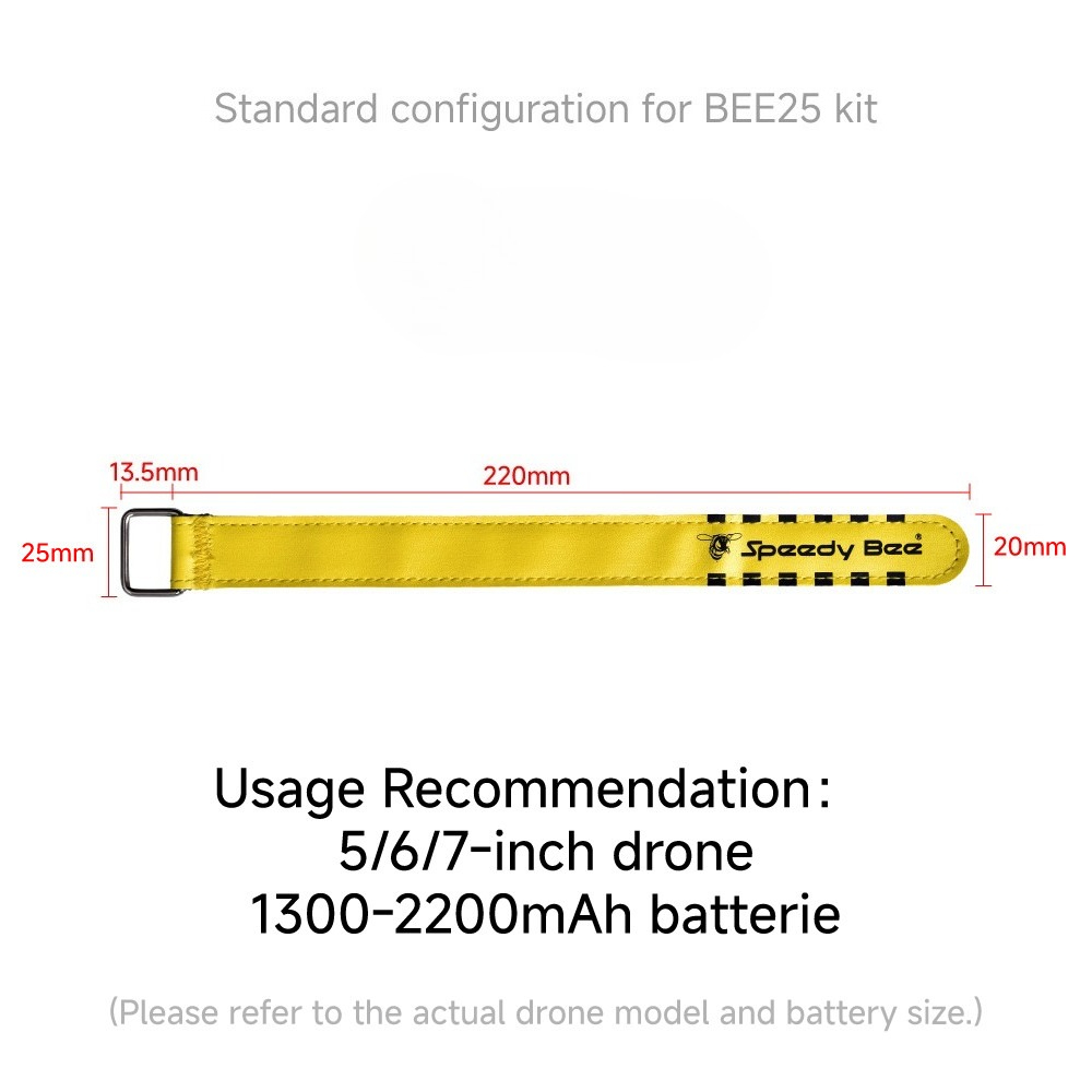 SpeedyBee FPV Lipo Battery Tie - Drone Battery Strap ulasan dan harga