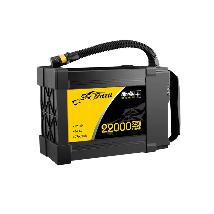 TATTU 22000mAh 44.4V 12s smart - Drone Battery Smart ulasan dan harga