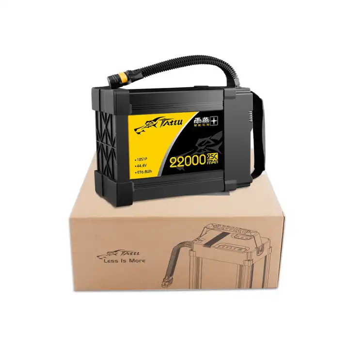 TATTU 22000mAh 44.4V 12s smart - Drone Battery Smart ulasan dan harga