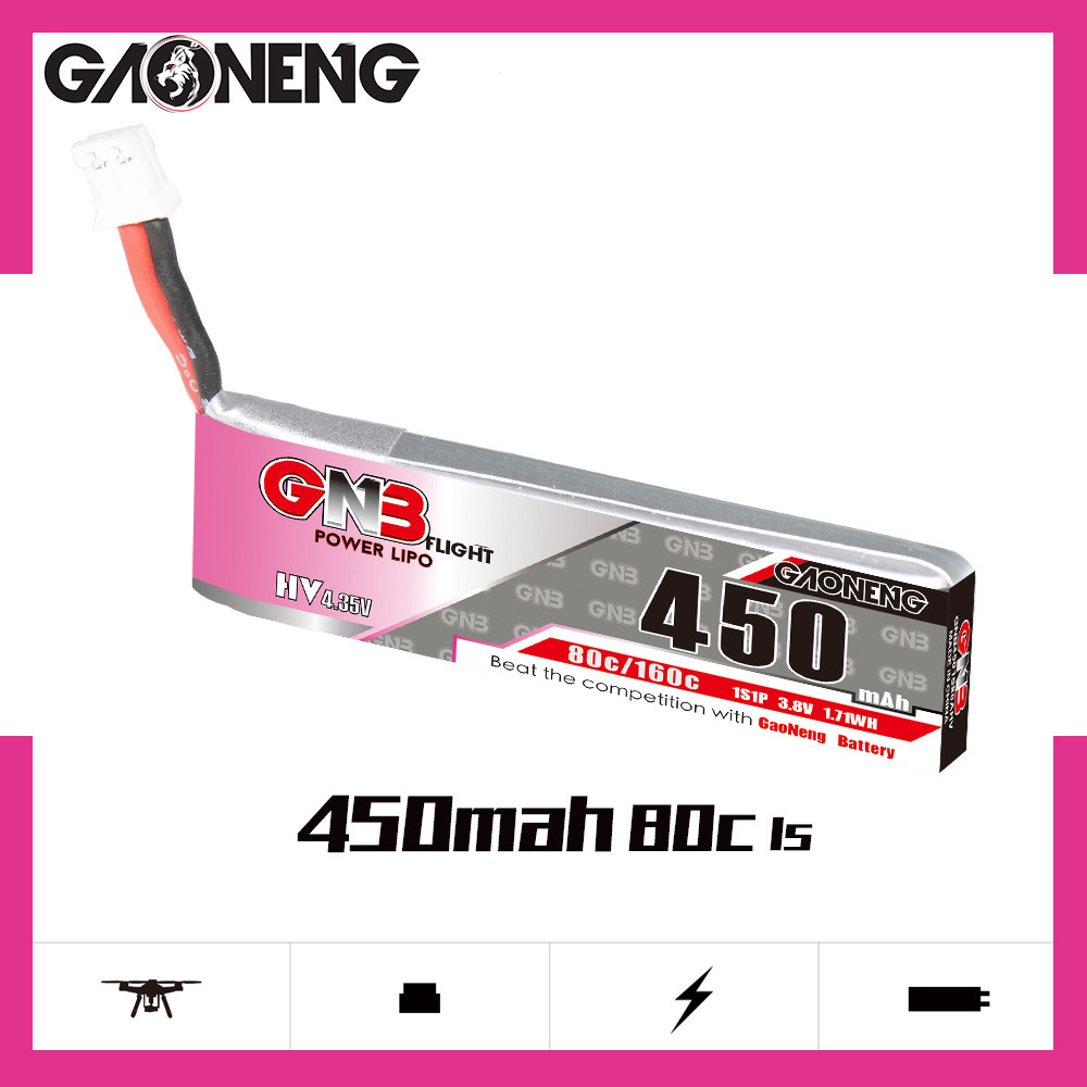 GNB HV 1S 3.8V 450mAh 80C/160C - Drone Battery Plate ulasan dan harga