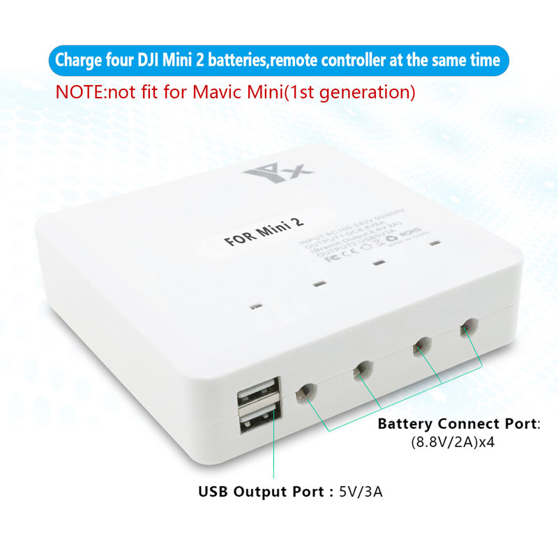 YX 6IN1 Fast Smart Battery Cha - Drone Battery Smart ulasan dan harga