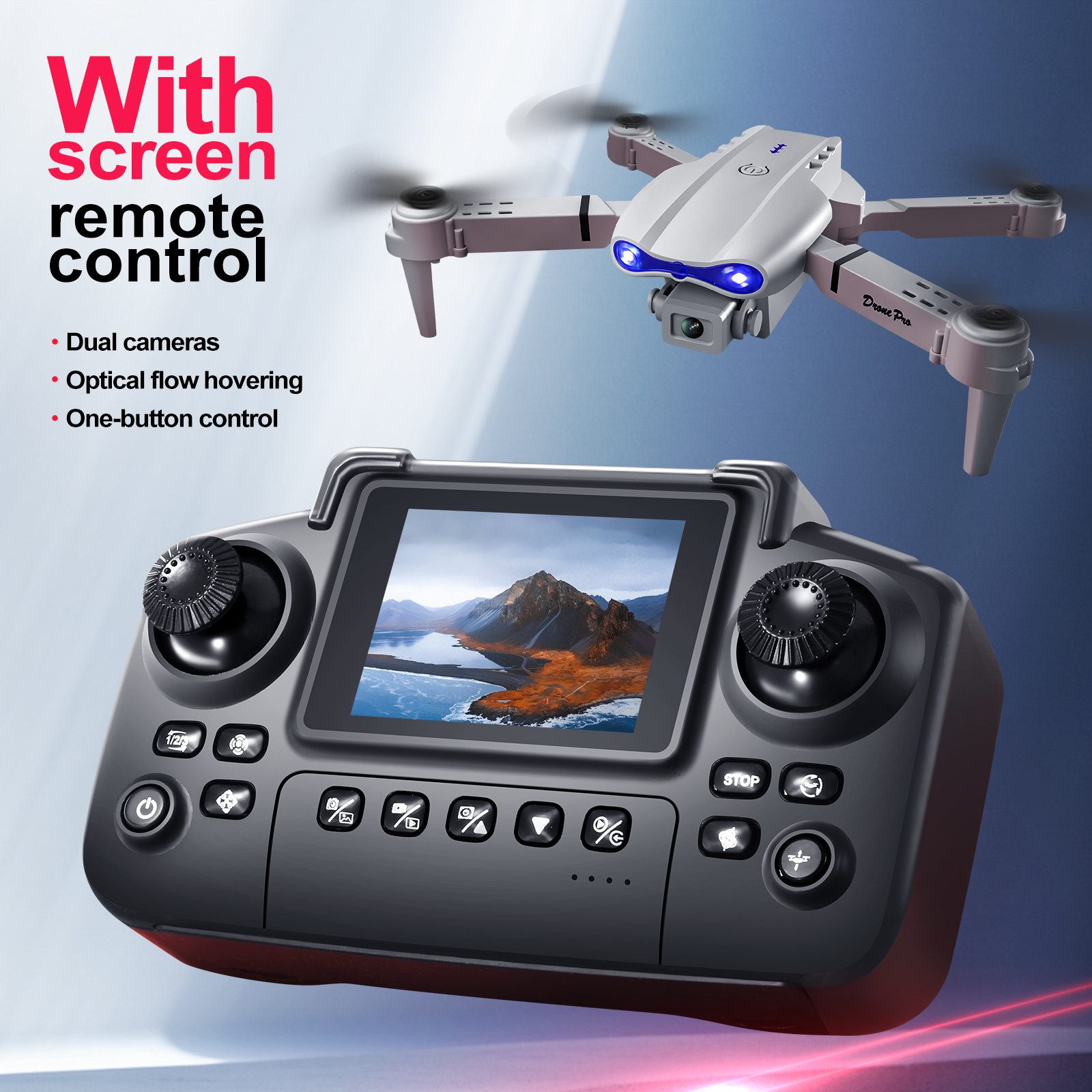 2025 New E88 E99 Upgraded Dron - Drone Battery Box ulasan dan harga