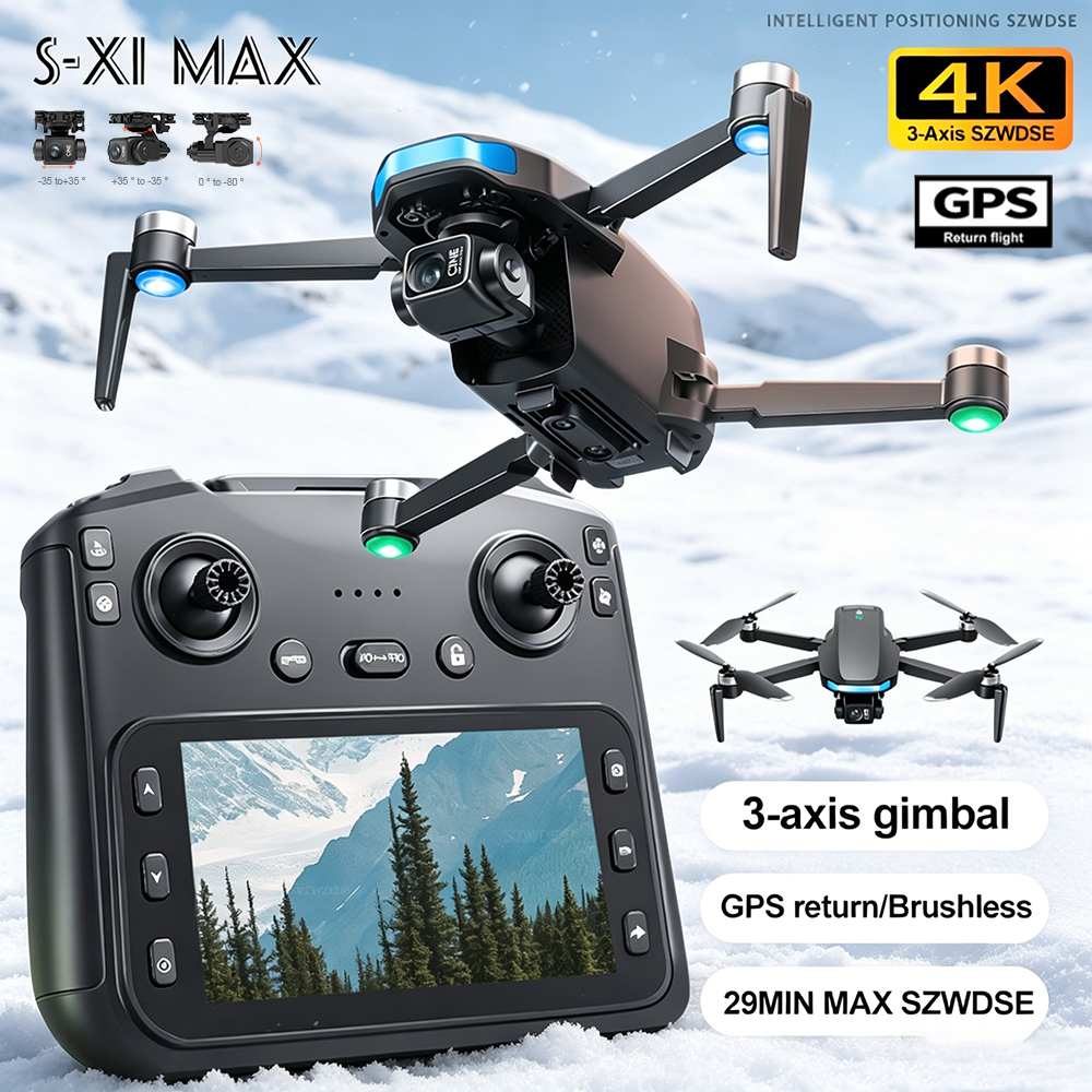 New S-X1 MAX Drone GPS 8K Prof - Drone Battery Box ulasan dan harga