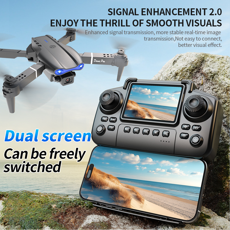 E99 PRO Drone Screen Control A - Drone Battery Box ulasan dan harga