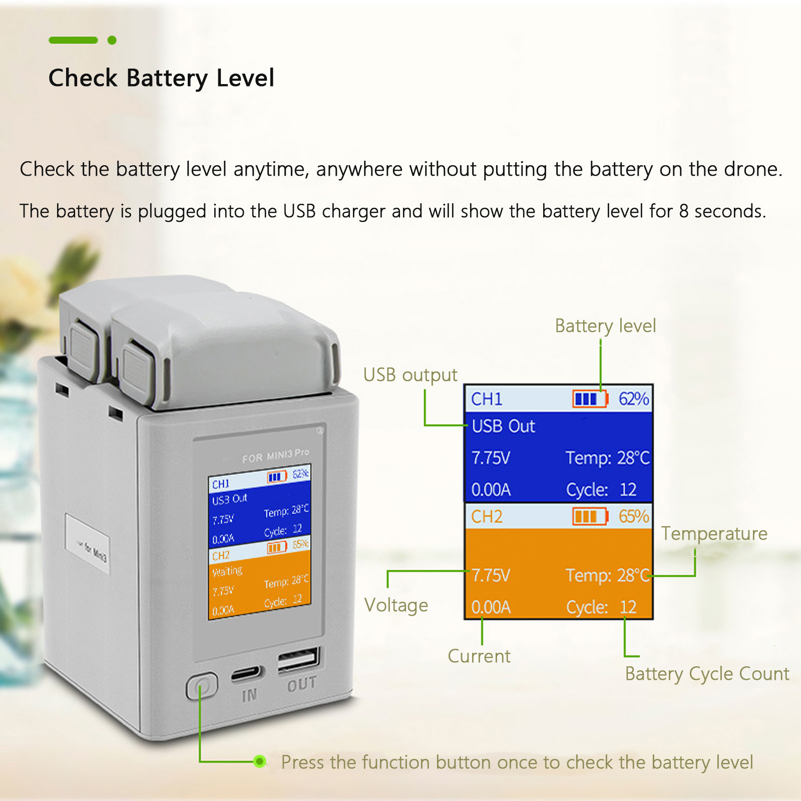 Charger Hub For DJI Mini 4 Pro - Drone Battery Smart ulasan dan harga